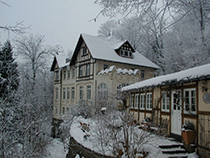 Villa und Atelier im Winter