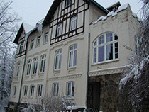Villa im Winter